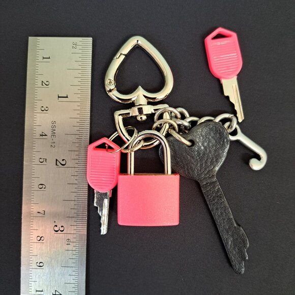 Upcycled Juicy Couture keychain handbag charms ๐ค๐ - Picture 3 of 4